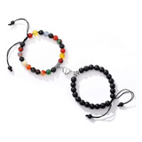 2 Pulseras Magnéticas Para Parejas Para Mujeres Y Hombres, R