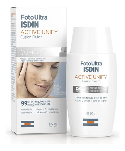 Isdin Foto Ultra Active Unify Fusion Fluid X 50 Ml