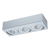 Plafon Techo Modulus Dicro 3l Led Incluido - Blanco