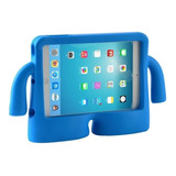 Capa iPad Mini 1 2 3 4 Infantil Anti Impacto Crianças Azul