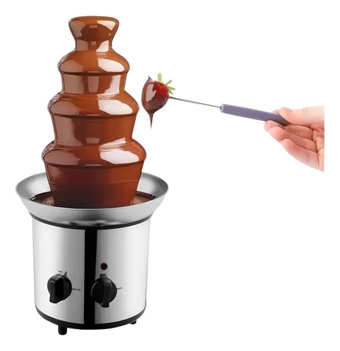 Fonte Cascata De Chocolate E Queijo 4 Torres Fondue 220v