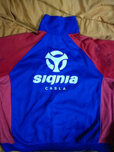 Buzo De San Lorenzo Siqnia 2001 Firmado Campeones '14 Leer!