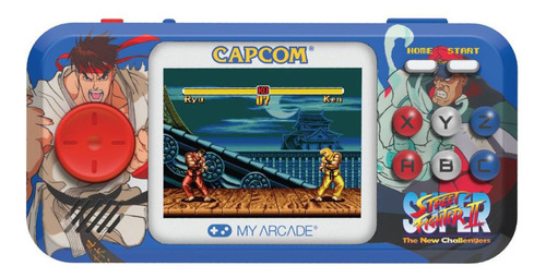 Mini Consola Portatil My Arcade Pocket S. Street Fighter 2