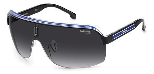 Lentes De Sol Carrera Topcar 1/n T5c9o Negro/azul De Hombre