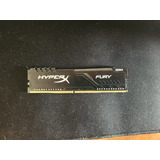 Memoria Ram Fury Ddr4 Gamer Color Negro 8gb 1 Hyperx