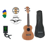 Ukulele Concert Strinberg Uk06c Kit **  C/ Afinador E Capa