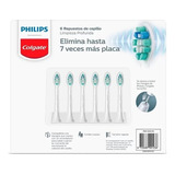 Philips Colgate 6 Cabezales De Repuesto Cepillo De Dientes