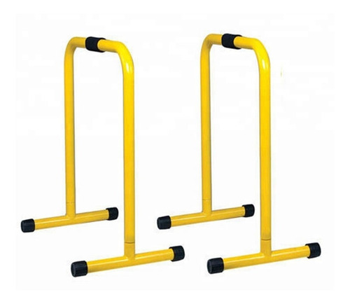 Set De Barras Paralelas Calistenia Ajustables 80 - 90 Cm 