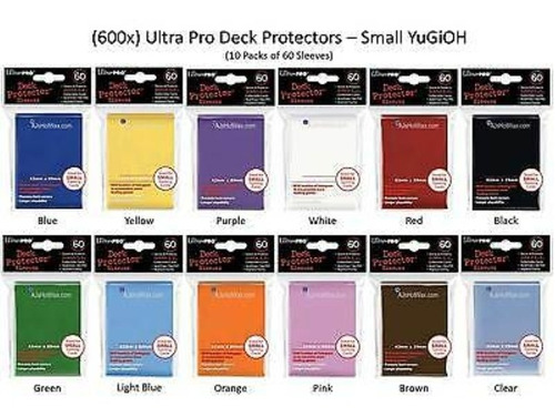 Micas Ultra Pro Para Yugioh Vanguard Mitos Y Leyendas 60 Pzs