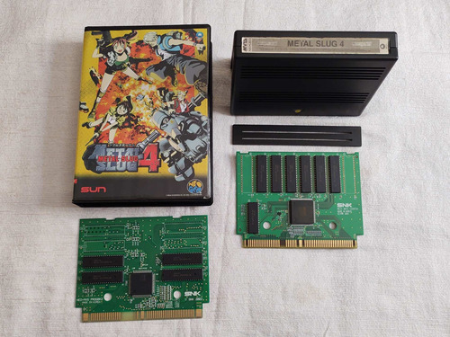 Metal Slug 4 Original Para Neogeo Mvs