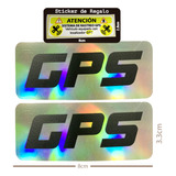 Calcomanias Para Auto O Camioneta Gps Holografico 2 Stickers