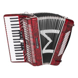 Acordeon Sanfona 80 Baixos Michael Acm8007n Com Bag