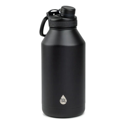 Termo 64 Oz Agua Deportivo Uso Rudo Acero Inoxidable Negro Matte