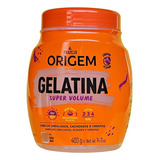 Gelatina Para Cachos Nazca Origem Super Volume 400g