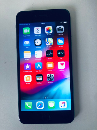  iPhone 6 Plus 64 Gb Cinza - Original Usado Seminovo 