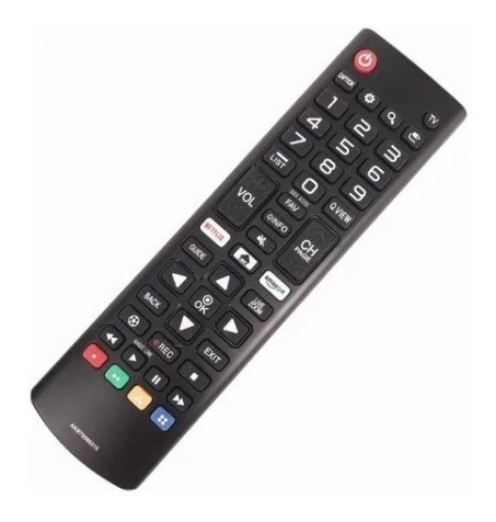 Control Remoto 2021 Negro Smart 3d Tv 4 K Hd