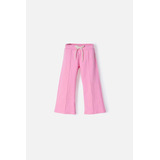 Jogger De Littlemic Rosado Para Niña 2t A 5t