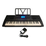 Teclado Musical Organo Piano 5 Octavas 300 Timbres Bk