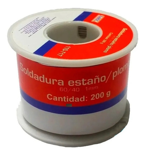Rollo Soldadura Estaño/plomo Radox 110-717 1mm 200gr