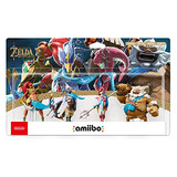 The Legend Of Zelda Campeones Salvajes Amiibo Paquete X4