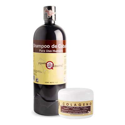 Kit Completo De Shampoo Yeguada La Reserva 100% Original + Colageno Chico Yeguada. Express | Envío gratis