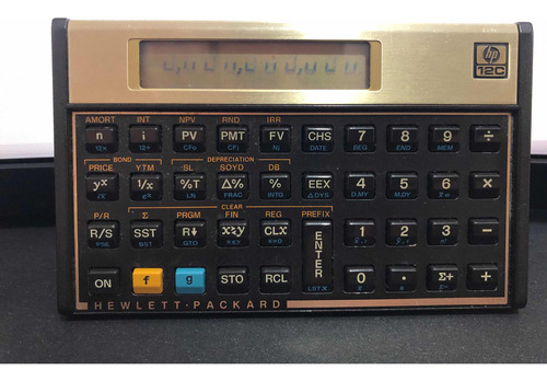  Calculadora Hp 12c Com Defeito E Capa