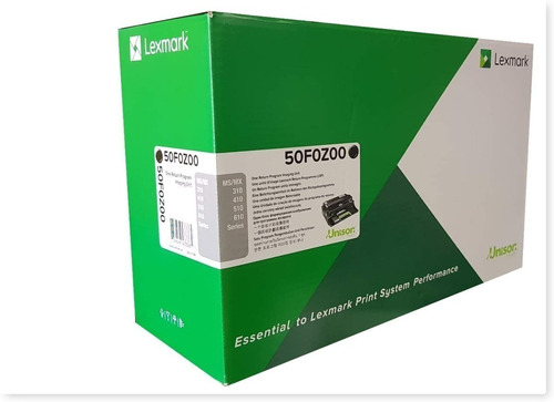 2 X Tambor Unidad De Imagen Lexmark 500z 50f0z00 Negro