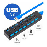 Hub Usb 3.0 - 7 Portas Extensor Para Pc Hd Externo Pendrive