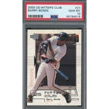 Barry Bonds 2000 Upper Deck Hitters Club Tarjeta De Béisbol 