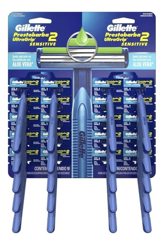 Gillette Prestobarba Ultragrip Plus 2 X 20 