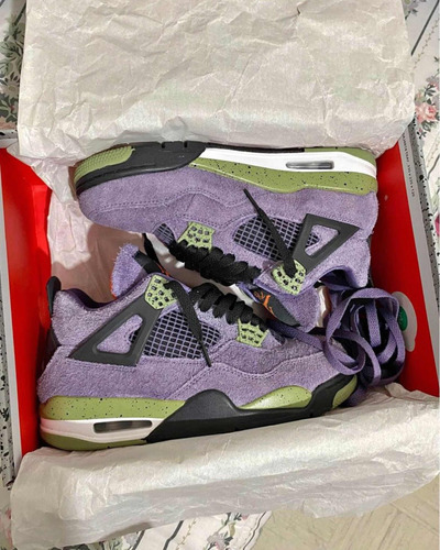 Jordan Retro 4 Canyon Purple