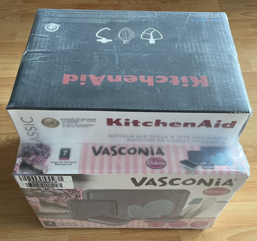 Batidora Kitchenaid Classic K45ss + Vasconia Reposteria 7pcs