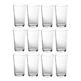 Juego De Vasos De Vidrio Durax Nilda 350 Cc X 24 Unidades Color Transparente