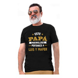 Papá Maravilloso / Día Del Padre / Regalo Personalizado