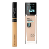 Kit De Maquillaje En Base + Corrector Maybelline New York