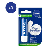 Pack Labial Nivea By Labello Original Care 