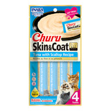 Churu Skin Sabor Tuna Scallop Para Gatos 4 Tubitos