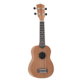 Ukulele Soprano Acústico Strinberg Uk-06 Mahogany Fosco 4c Cor Natural