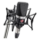 Microfone Neumann Tlm 102 Studio Set Cardióide Preto [f002]