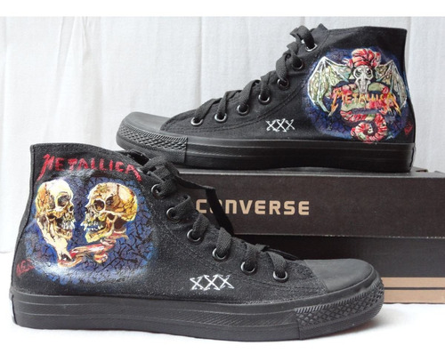 Converse Metallica Metal Rock