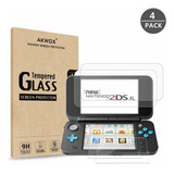 Protector De Pantalla Para New Nintendo 2ds Xl (4 Unidades)