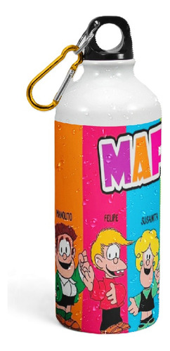 Botella Deportiva Mafalda Full Color Hoopy Doble Pico Art H9