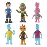 6pcs Elemental Acción Figura Modelo Juguete Niños Regalo Y