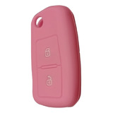 Cubre Llave De Silicona Vw 2 Botones Amarok - Saveiro Pink