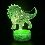 Lamparas Led 3d Con Control Remotovarios Motivos Dinosaurios