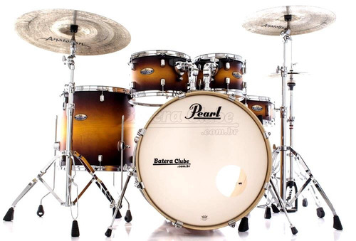 Bateria Pearl Decade Maple Classic Satin Amburst 22¨,10¨,12¨