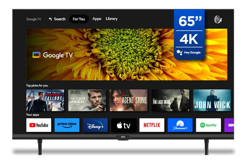 Smart Tv Uhd 4k 65  Bgh Google Tv B6523us6g