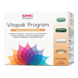 Gnc I Women's Vitapak Energy & Metabolism I 30 Packs I Usa