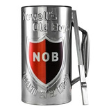 Vaso Guiro Newells Old Boys Oficial Con Raspador Y Caja 3/4l