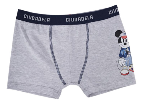 Boxer Ciudadela Disney Mickey Mouse Oficial Algodon Nene